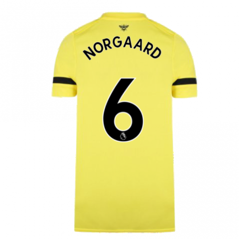 2021-2022 Brentford Away Shirt (NORGAARD 6)