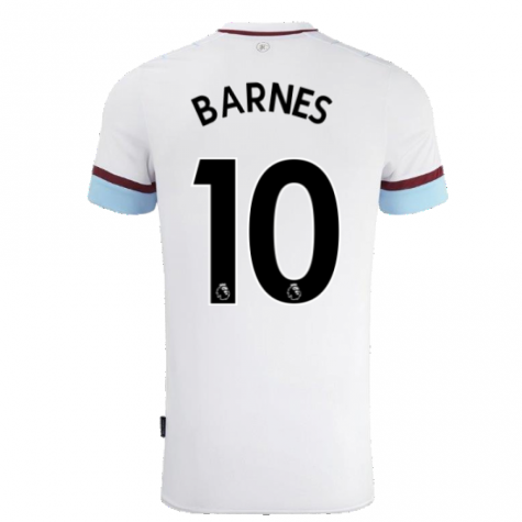 2021-2022 Burnley Away Shirt (BARNES 10)