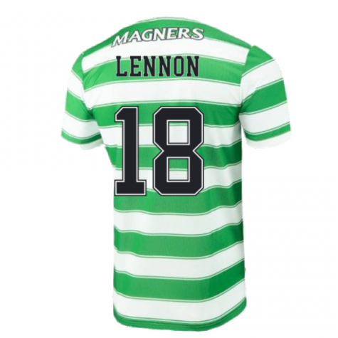 2021-2022 Celtic Home Shirt (LENNON 18)