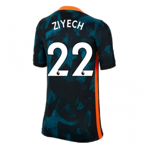 2021-2022 Chelsea 3rd Shirt (Kids) (ZIYECH 22)