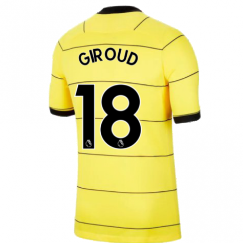 2021-2022 Chelsea Away Shirt (GIROUD 18)