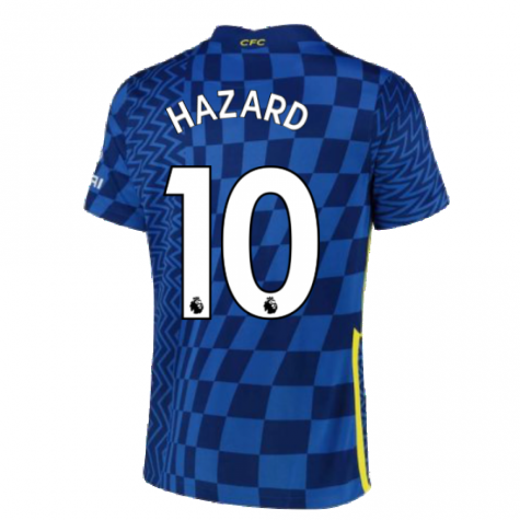 2021-2022 Chelsea Home Shirt (Kids) (HAZARD 10)