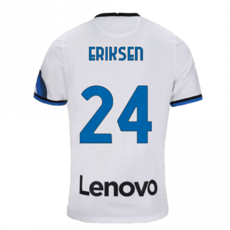 2021-2022 Inter Milan Away Shirt (Kids) (ERIKSEN 24)