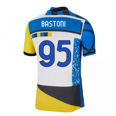 2021-2022 Inter Milan Vapor 4th Shirt (BASTONI 95)