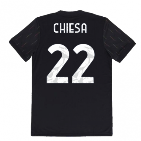 2021-2022 Juventus Away Shirt (Kids) (CHIESA 22)