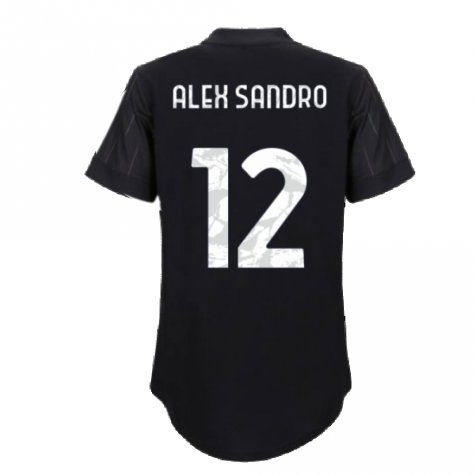 2021-2022 Juventus Away Shirt (Ladies) (ALEX SANDRO 12)