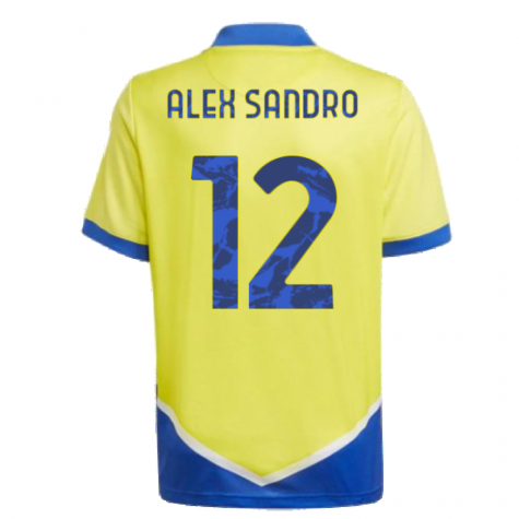 2021-2022 Juventus Third Shirt (Kids) (ALEX SANDRO 12)