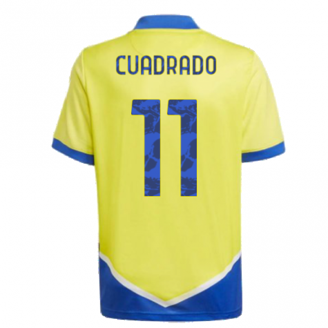 2021-2022 Juventus Third Shirt (Kids) (CUADRADO 11)