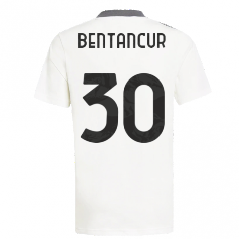 2021-2022 Juventus Training Shirt (White) - Ladies (BENTANCUR 30)