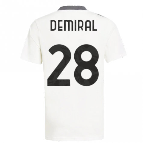 2021-2022 Juventus Training Shirt (White) - Ladies (DEMIRAL 28)