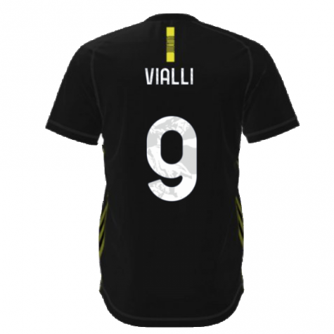 2021-2022 Juventus Travel Tee (Black) (VIALLI 9)