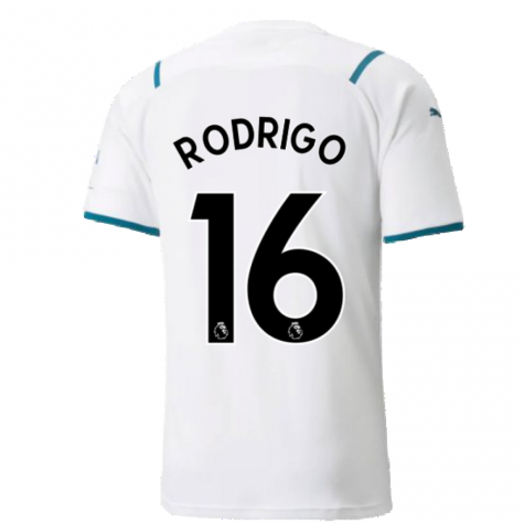 2021-2022 Man City Away Shirt (RODRIGO 16)