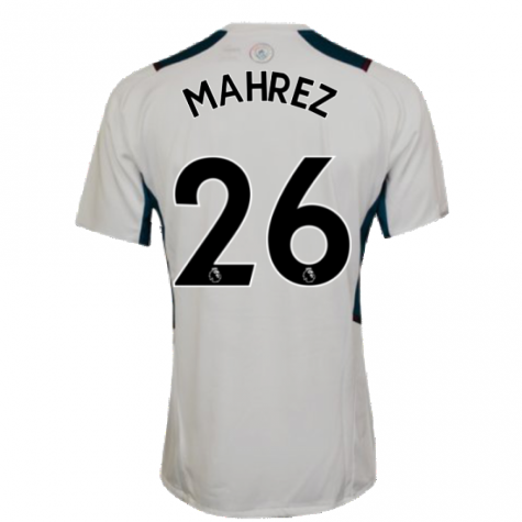 2021-2022 Man City PRO Training Jersey (White) (MAHREZ 26)