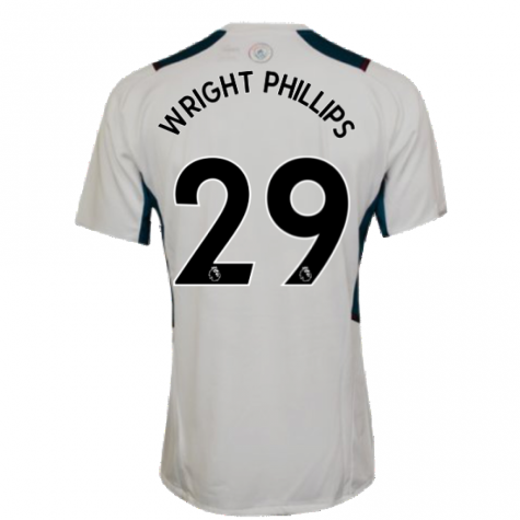 2021-2022 Man City PRO Training Jersey (White) (WRIGHT PHILLIPS 29)