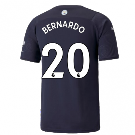 2021-2022 Man City Third Shirt (BERNARDO 20)