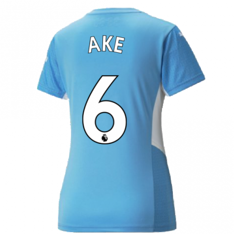 2021-2022 Man City Womens Home Shirt (AKE 6)