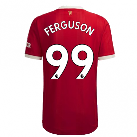 2021-2022 Man Utd Authentic Home Shirt (FERGUSON 99)