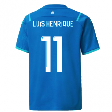 2021-2022 Marseille Third Shirt (Kids) (LUIS HENRIQUE 11)