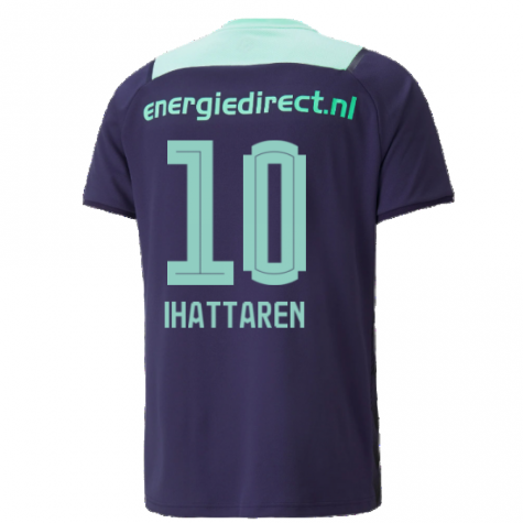 2021-2022 PSV Eindhoven Away Shirt (IHATTAREN 10)