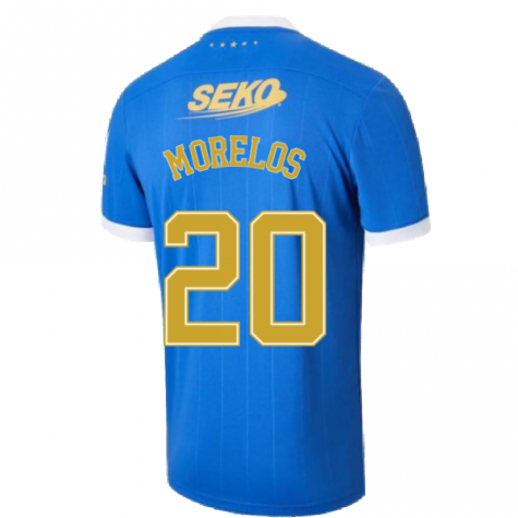 2021-2022 Rangers Home Shirt (MORELOS 20)