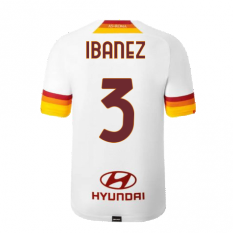 2021-2022 Roma Away Shirt (IBANEZ 3)