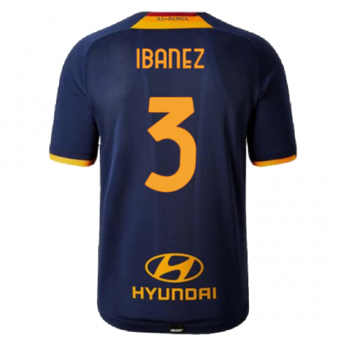 2021-2022 Roma Fourth Shirt (IBANEZ 3)