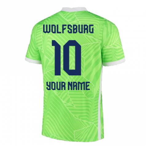 2021-2022 Wolfsburg Home Shirt (Your Name)