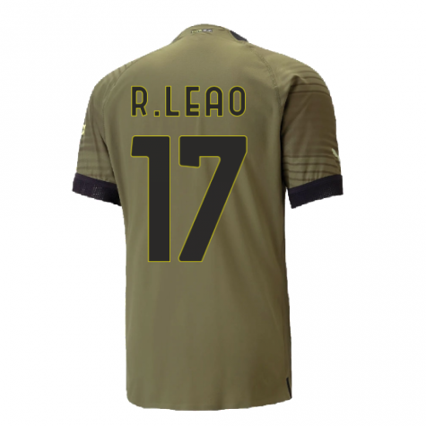 2022-2023 AC Milan Authentic Third Shirt (R.LEAO 17)
