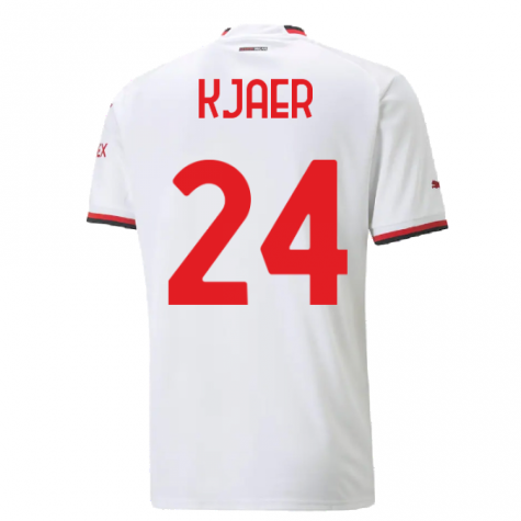 2022-2023 AC Milan Away Shirt (KJAER 24)
