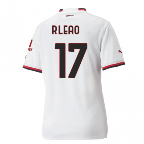 2022-2023 AC Milan Away Shirt - Ladies (R.LEAO 17)