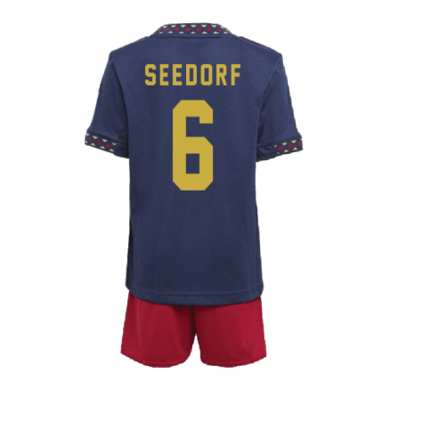 2022-2023 Ajax Away Mini Kit (SEEDORF 6)