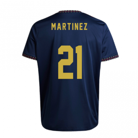 2022-2023 Ajax Away Shirt (MARTINEZ 21)