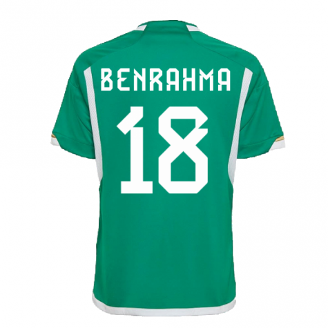 2022-2023 Algeria Away Shirt (Kids) (BENRAHMA 18)