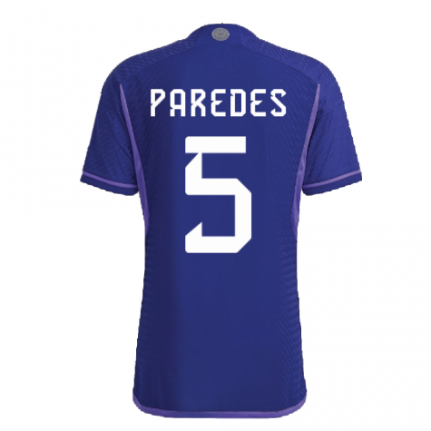 2022-2023 Argentina Authentic Away Shirt (PAREDES 5)