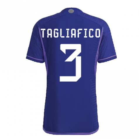 2022-2023 Argentina Authentic Away Shirt (TAGLIAFICO 3)