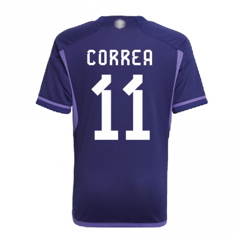 2022-2023 Argentina Away Shirt (Kids) (CORREA 11)