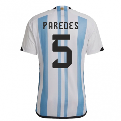 2022-2023 Argentina Home Shirt (PAREDES 5)