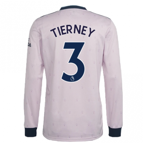 2022-2023 Arsenal Long Sleeve Third Shirt (TIERNEY 3)