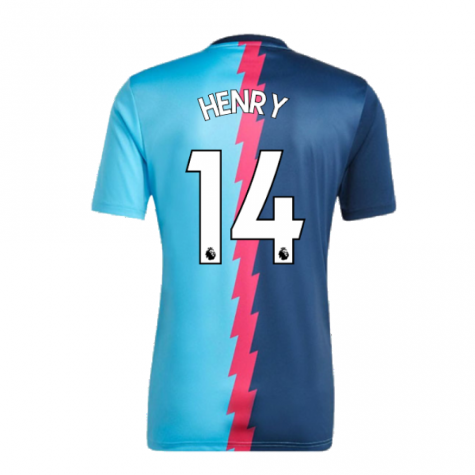 2022-2023 Arsenal Pre-Match Jersey (Blue) (HENRY 14)
