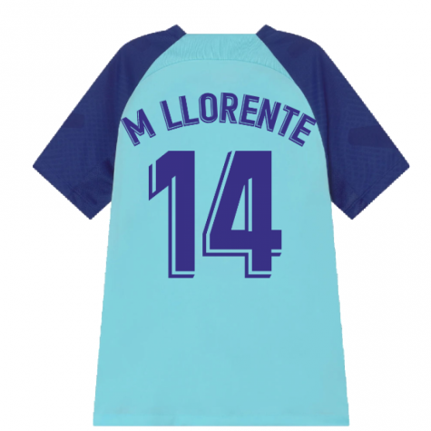 2022-2023 Atletico Madrid Training Shirt (Copa) - Kids (M LLORENTE 14)