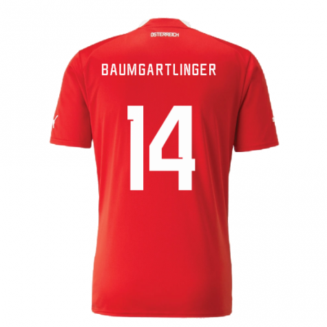 2022-2023 Austria Home Shirt (BAUMGARTLINGER 14)