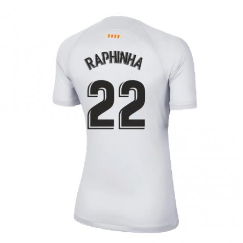 2022-2023 Barcelona Third Shirt (Ladies) (RAPHINHA 22)