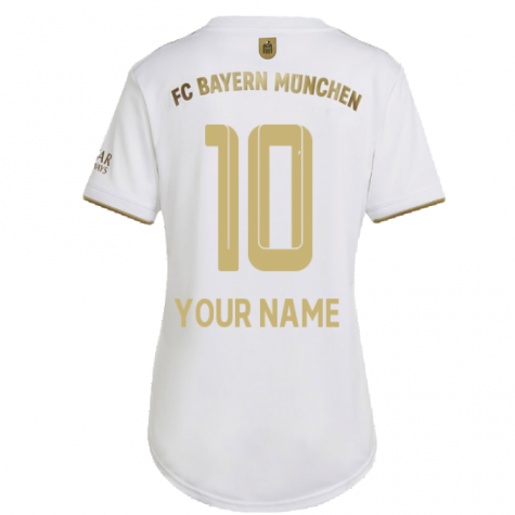 2022-2023 Bayern Munich Away Shirt (Ladies) (Your Name)