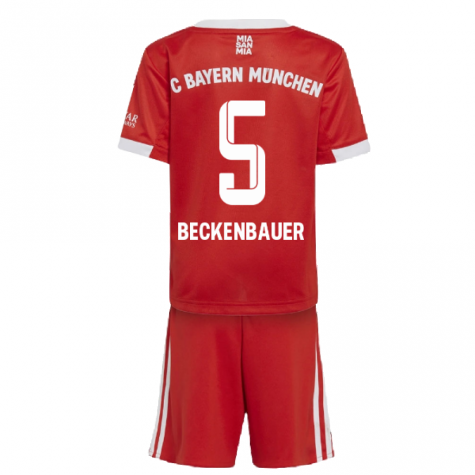 2022-2023 Bayern Munich Home Mini Kit (BECKENBAUER 5)