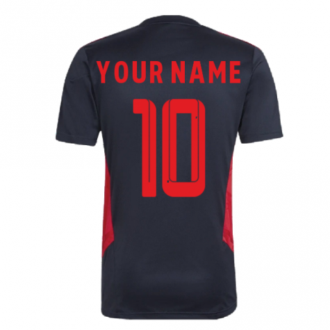 2022-2023 Bayern Munich Training Shirt (Black) (Your Name)