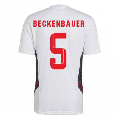 2022-2023 Bayern Munich Training Shirt (White) (BECKENBAUER 5)