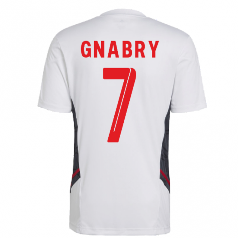 2022-2023 Bayern Munich Training Shirt (White) (GNABRY 7)