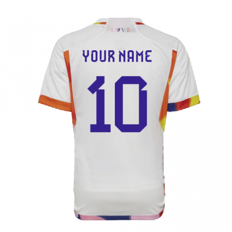 2022-2023 Belgium Away Shirt (Kids) (Your Name)