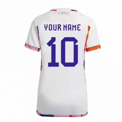 2022-2023 Belgium Away Shirt (Ladies) (Your Name)