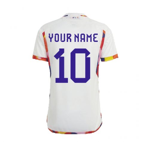 2022-2023 Belgium Away Shirt (Your Name)